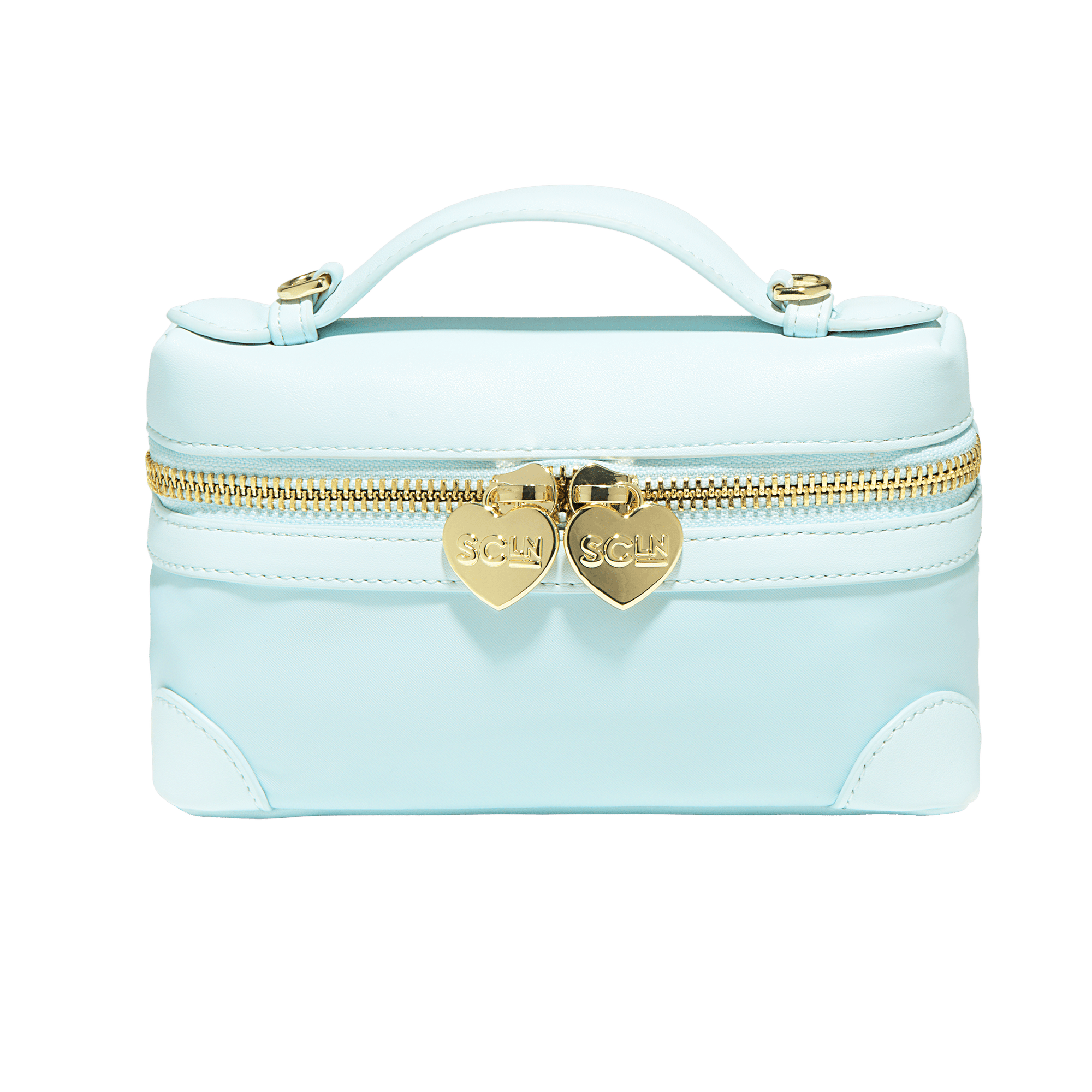 Micro Top Handle Crossbody Bag | Sky