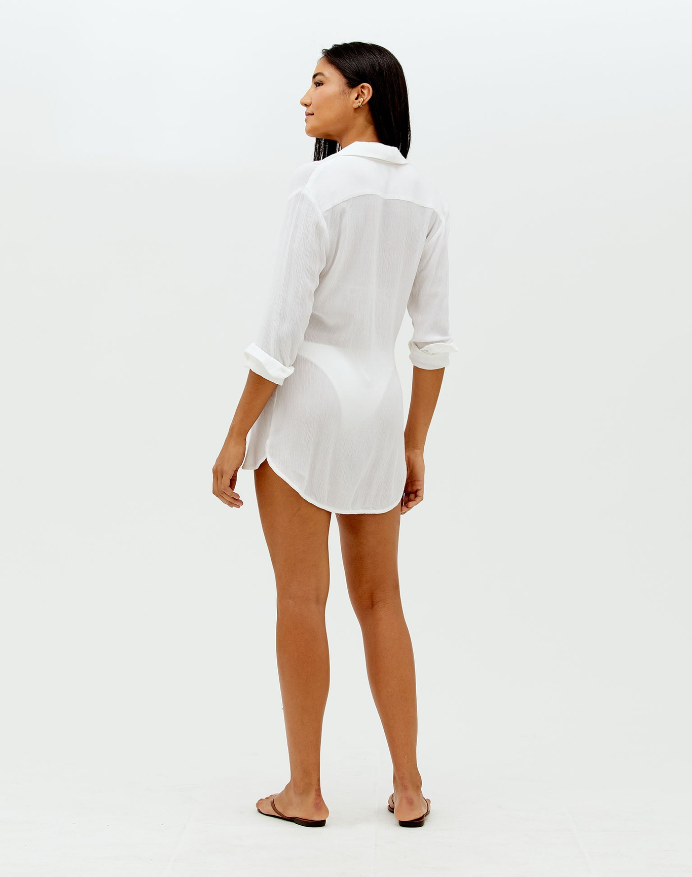 Mila Blouse Cover Up | Off White