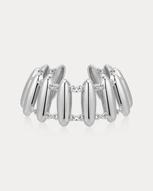 The Milan Bead Stud Bracelet | Silver
