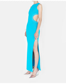 Mirrored Luna Dress | Turquoise