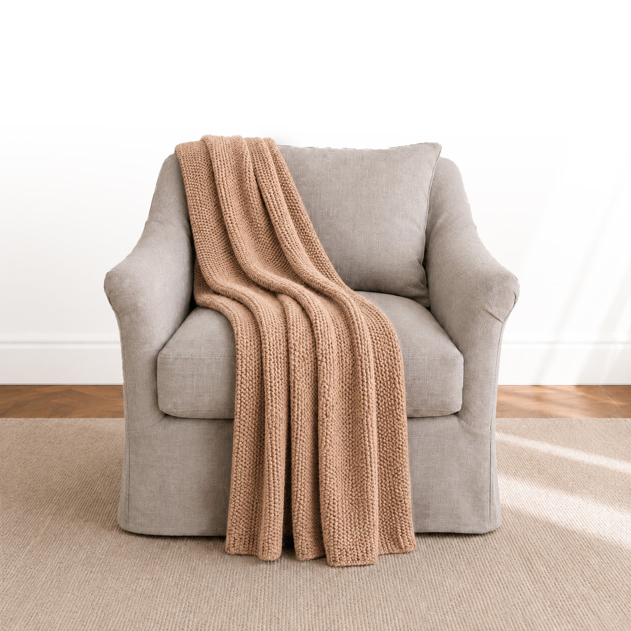 Morgan Throw | Camel
