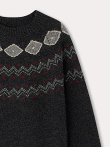 Boy | Grimaldi Wool Sweater | Ocean Black