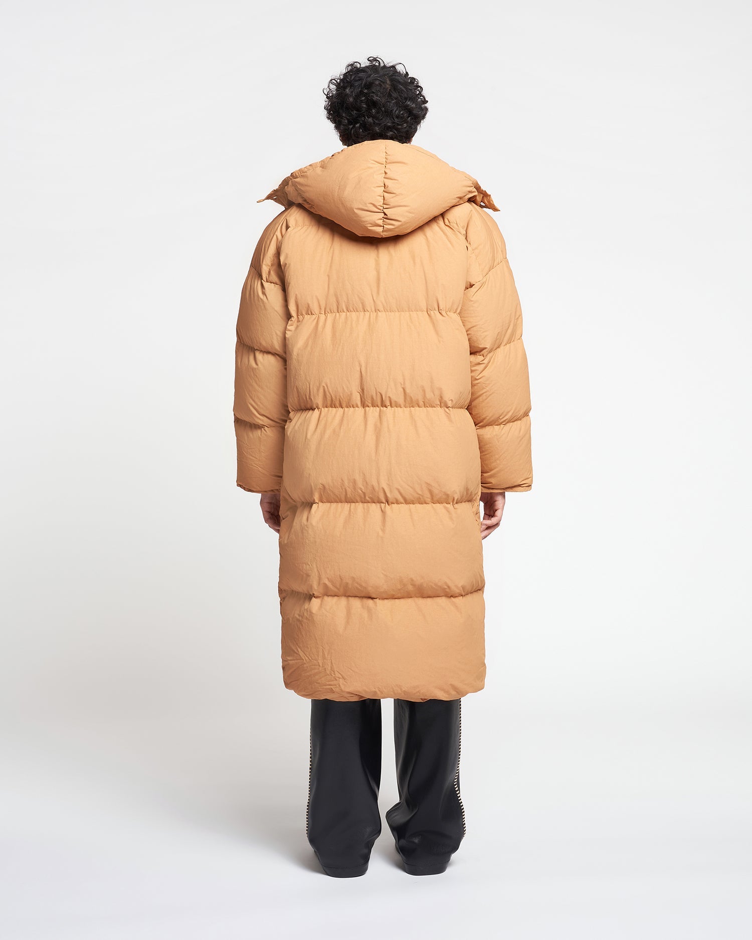 Riva Tech Poplin Puffer Coat | Biscuit