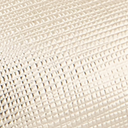 Napoli Flats | Gold Metallic Textured Faux Leather