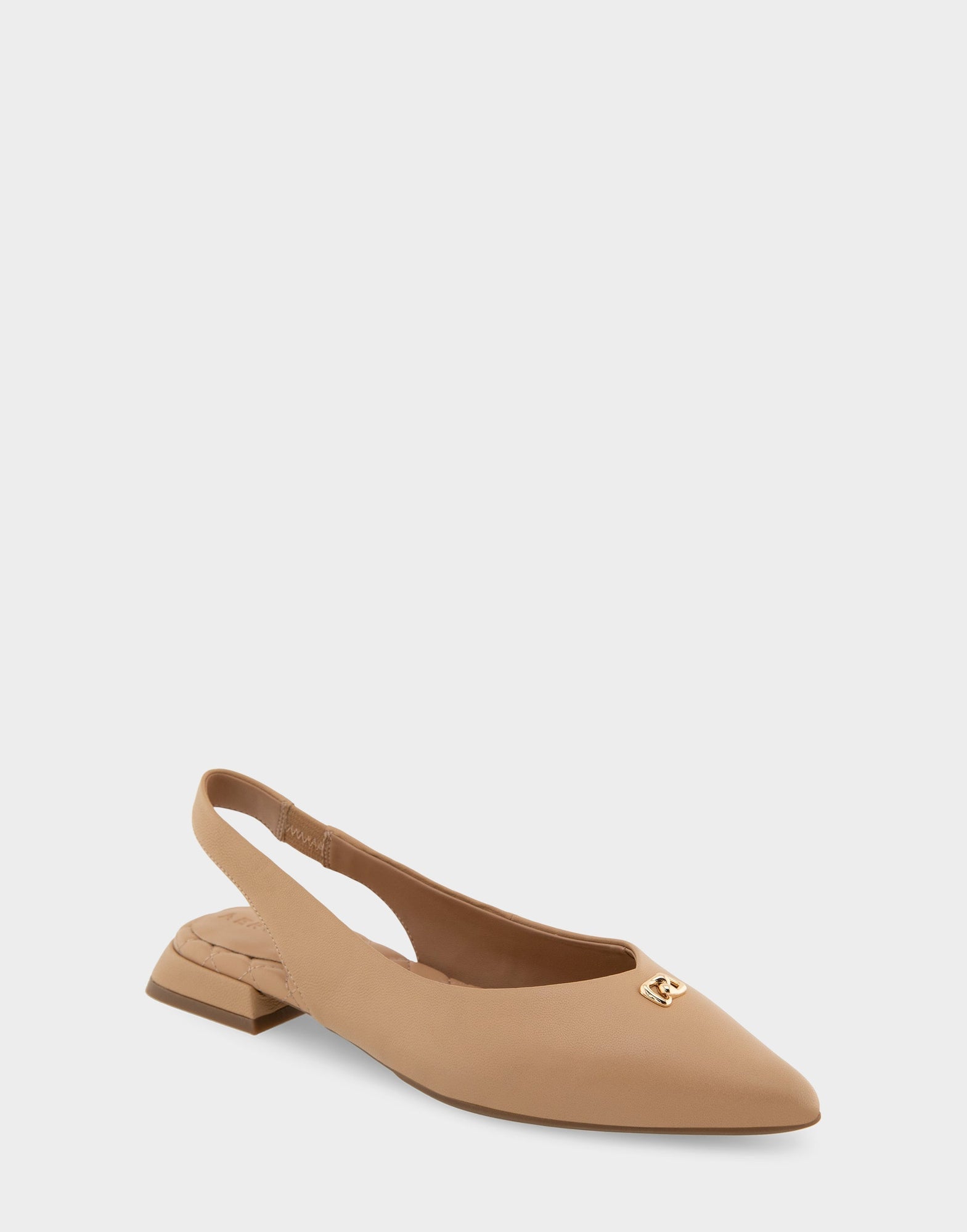 Nayana Flats | Beige Bisque Leather