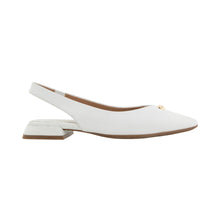 Nayana Flats | White Leather