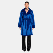 OW Collection NEW YORK Coat Coat 026 - Blue