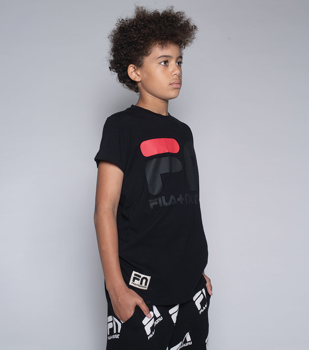 Kid | Fn T-Shirt | Black
