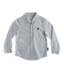 Kid | Dress Up Shirt | Ice Grey