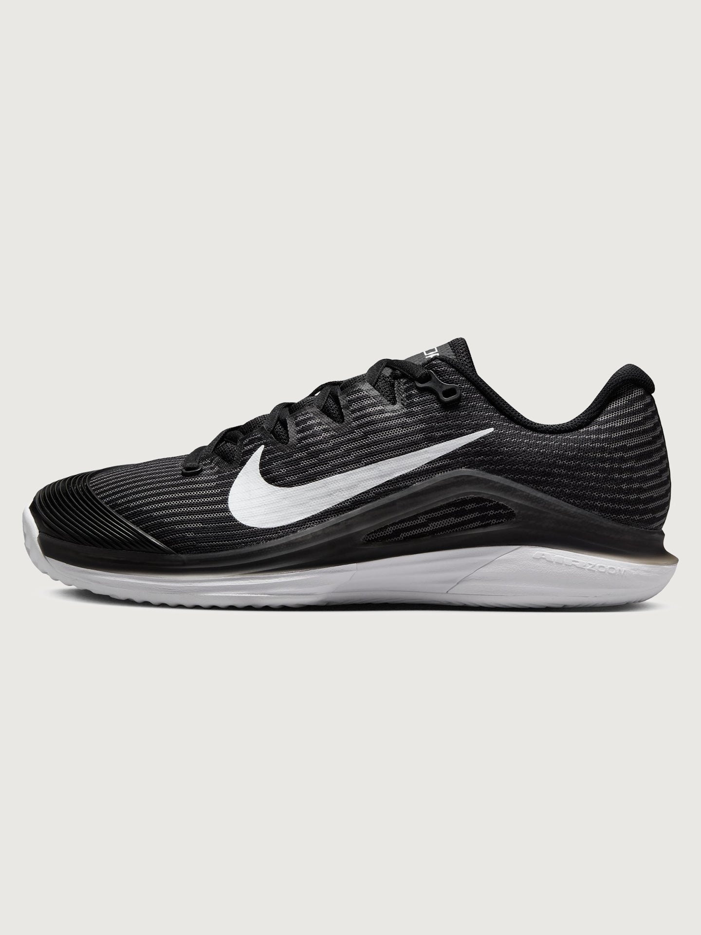 Nike Vapor 12 Sneaker | Black/White/Dark Smoke Grey