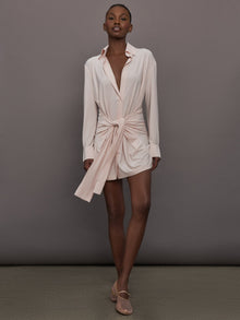 Four Sleeve NK Shirt Mini Dress | Baby