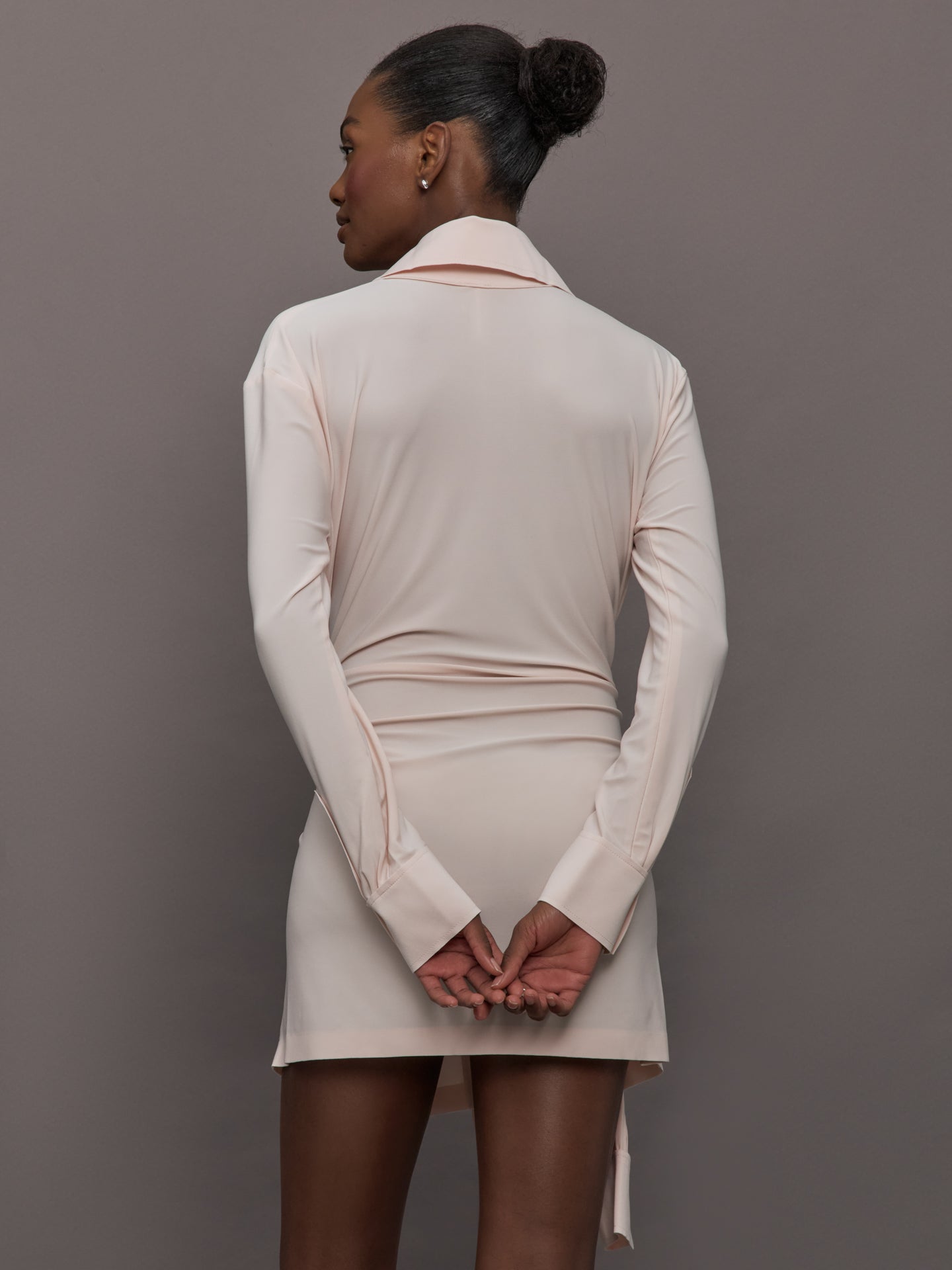 Four Sleeve NK Shirt Mini Dress | Baby
