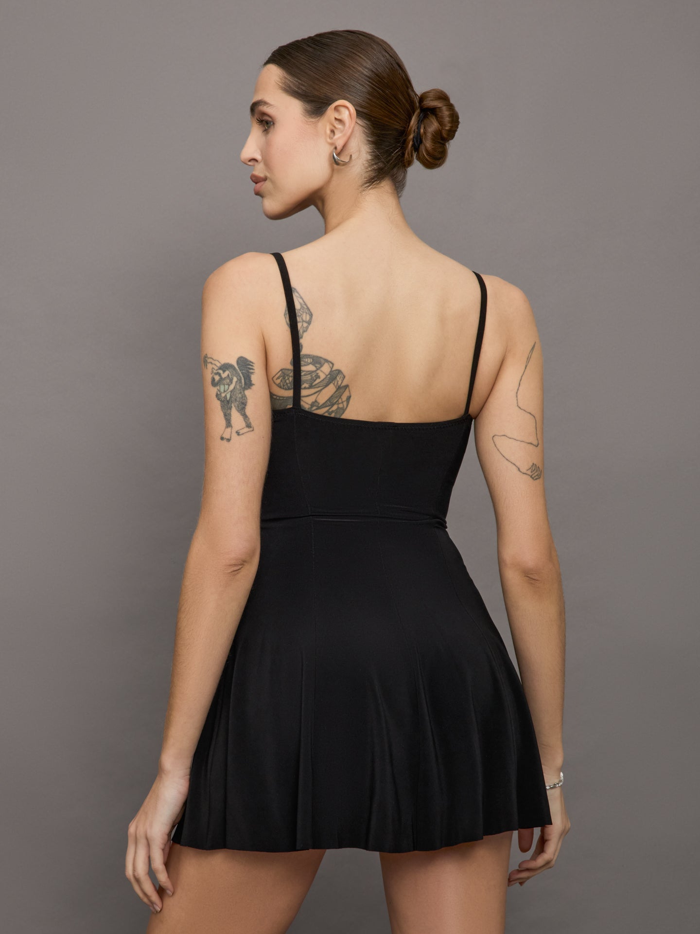 Underwire Pickleball Dress | Black