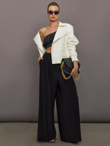 Pleat Pant | Black