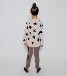 Kid | Star Sweatshirt | Powder Pink