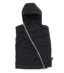 Kid | Asymmetrical Vest | Black
