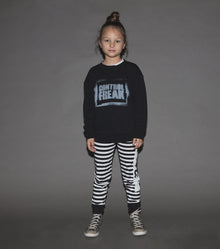 Kid | Sprayed Control Freak Sweatshirt | Black