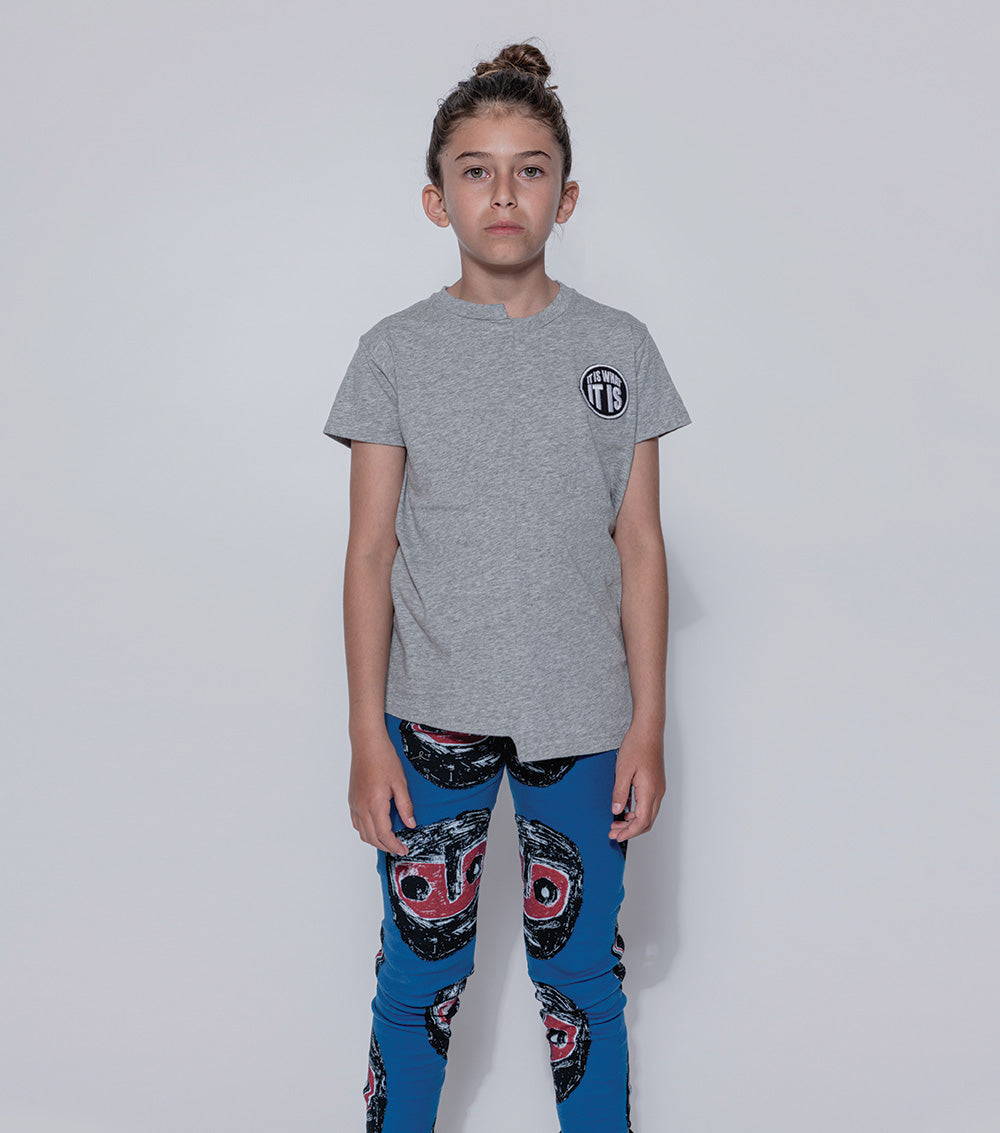 Kid | The Warriors Leggings | Blue