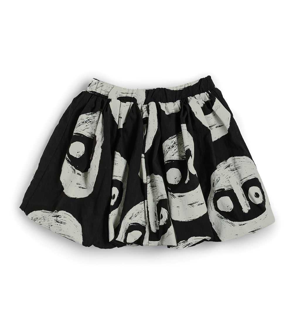 Kid | Voile Warriors Skirt | Black