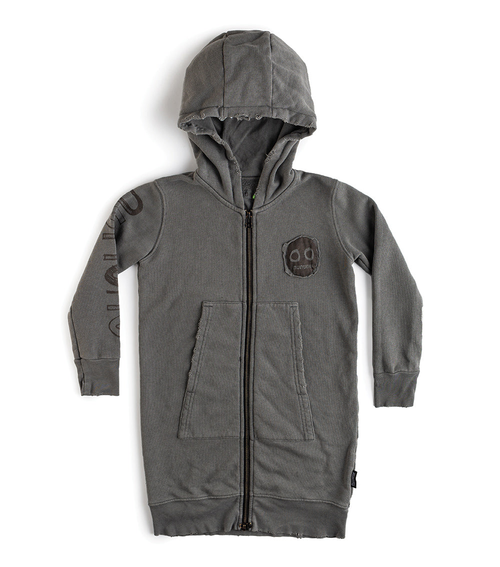 Kid | Mega Zip Hoodie | Vintage Grey