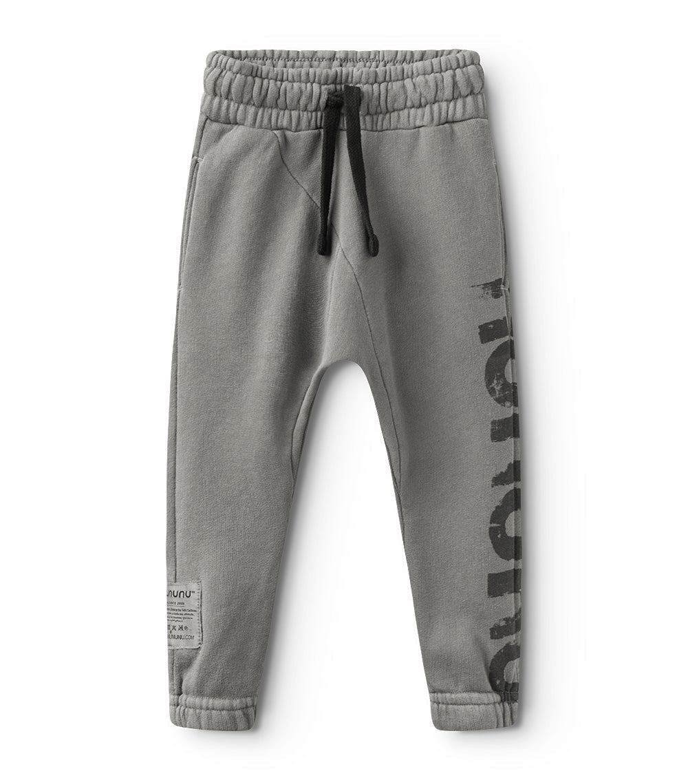 Kid | Nununu Raw Pants | Dyed Grey