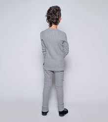 Kid | Nununu Smile Loungewear | Heather Grey