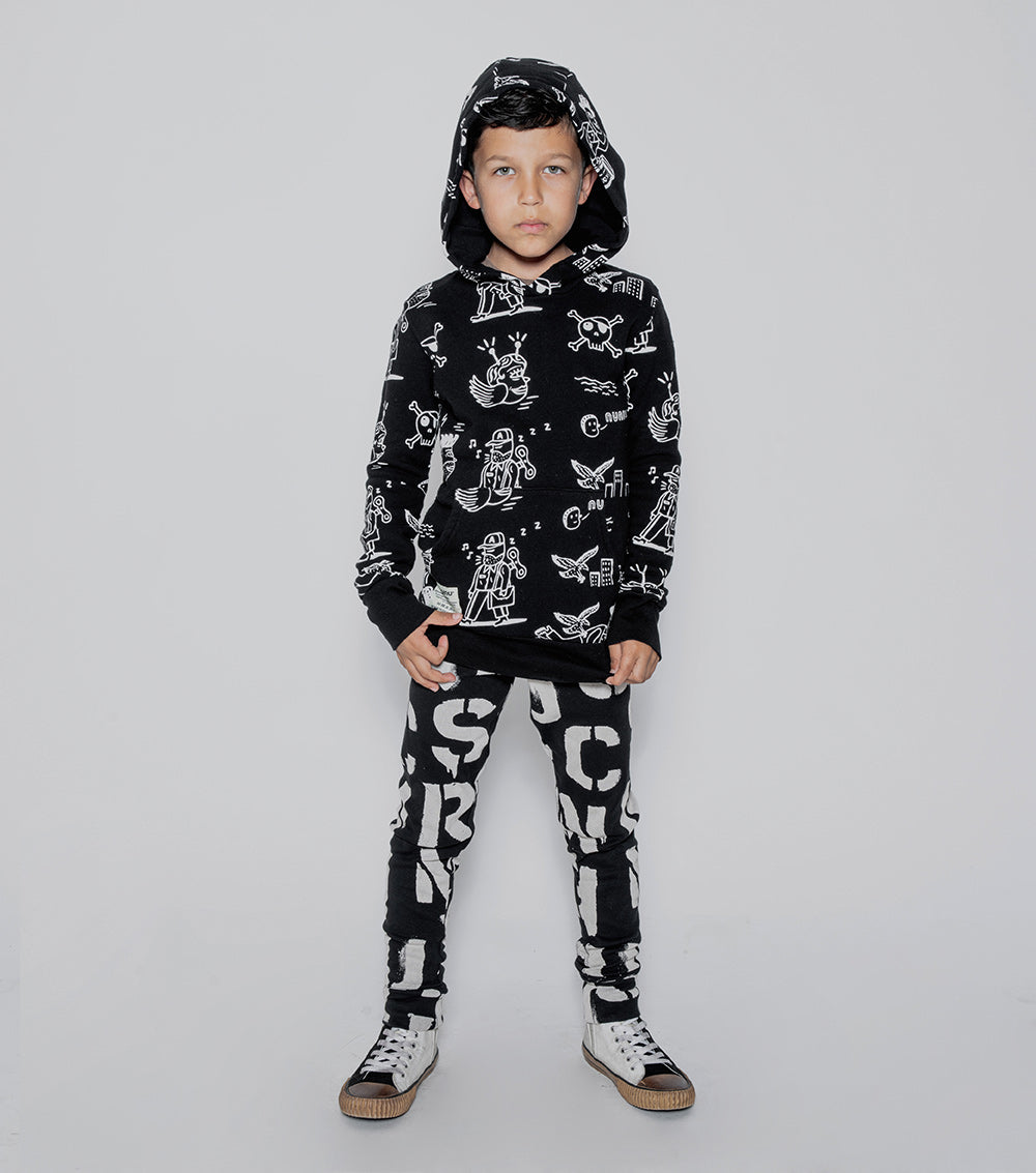 Kid | Abc Leggings | Black