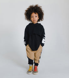 Kid | Colorblock Nununu Baggy Pants | Mocha