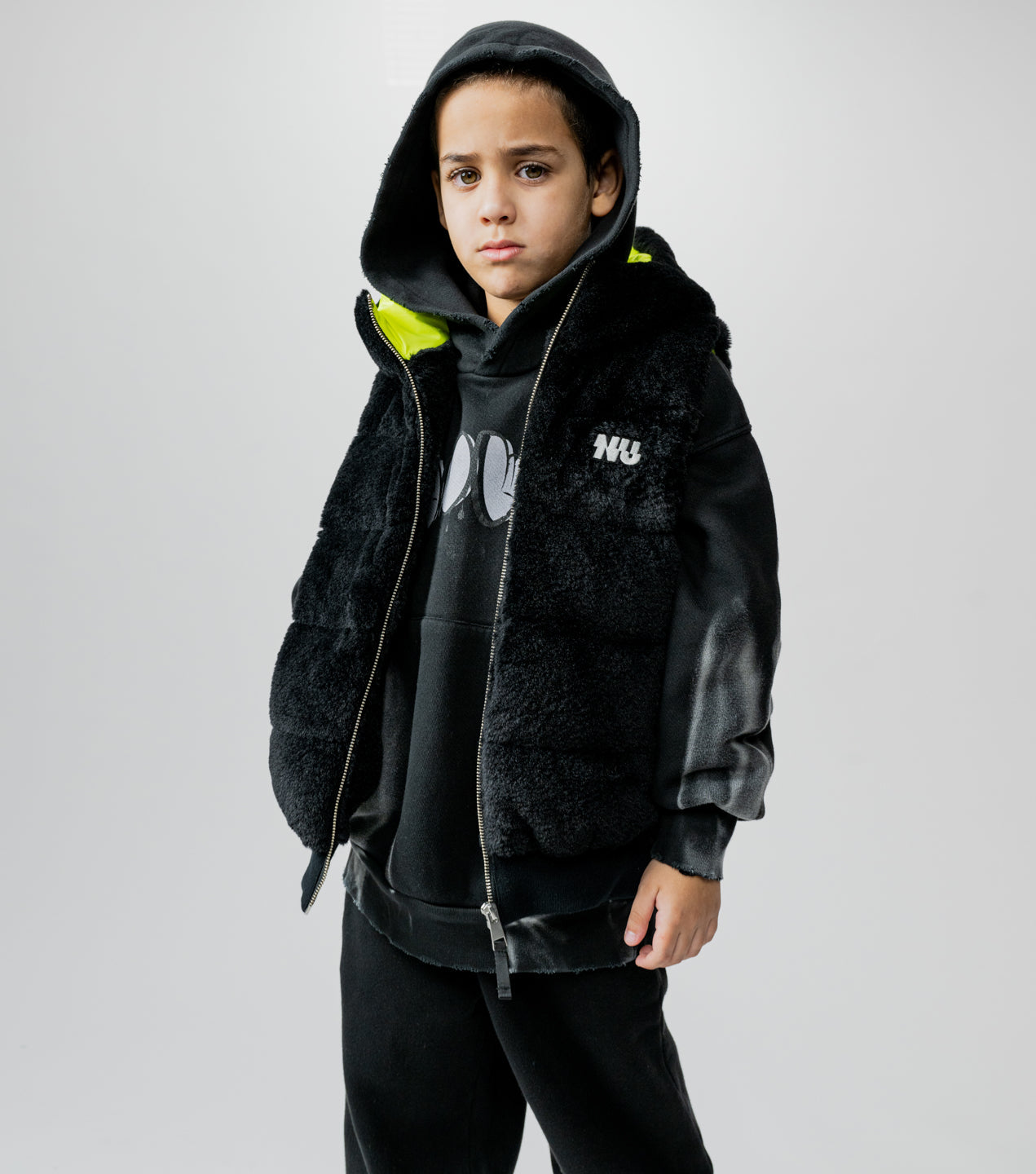 Unisex | Mega Cozy Down Vest | Black