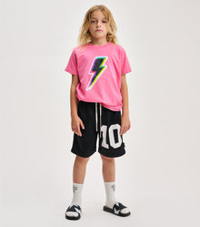 Unisex | Dizzy Bolt T-Shirt | Hot Pink