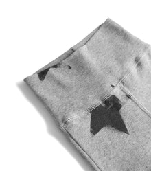 Newborn | Star Footed Leggings | Heather Grey