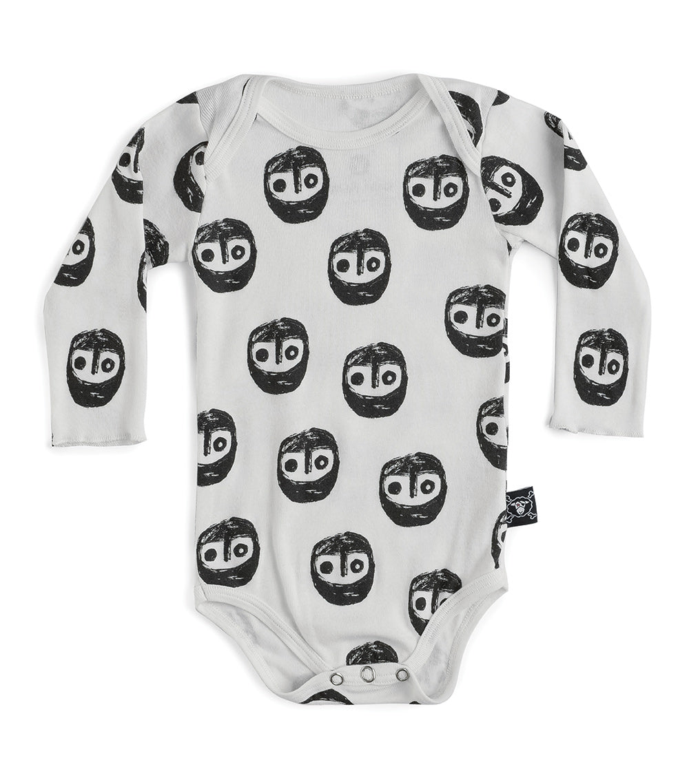 Newborn | The Warriors Onesie | White