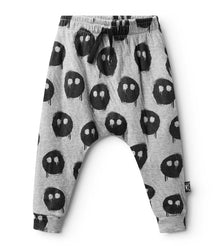 Newborn | Soft Masks Baggy Pants | Heather Grey