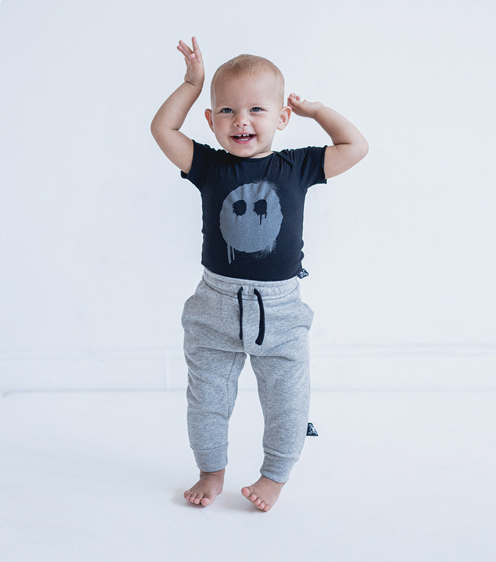 Newborn | No! Sweatpants | Black