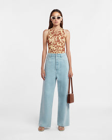 Josine Wide-Leg Jeans | Sun Bleach