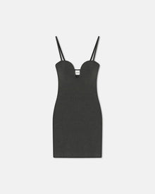 Shothi Terry-Knit Mini Dress | Graphite