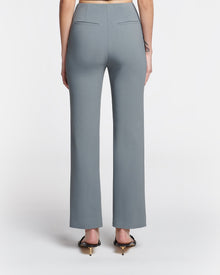 Erinna Tailored Slim-Leg Trousers | Steel Blue