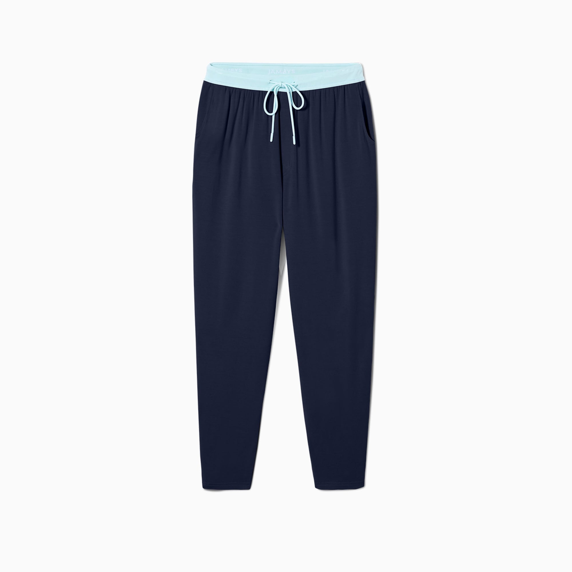 Modal French Terry Long House Shorts | Navy/Mint