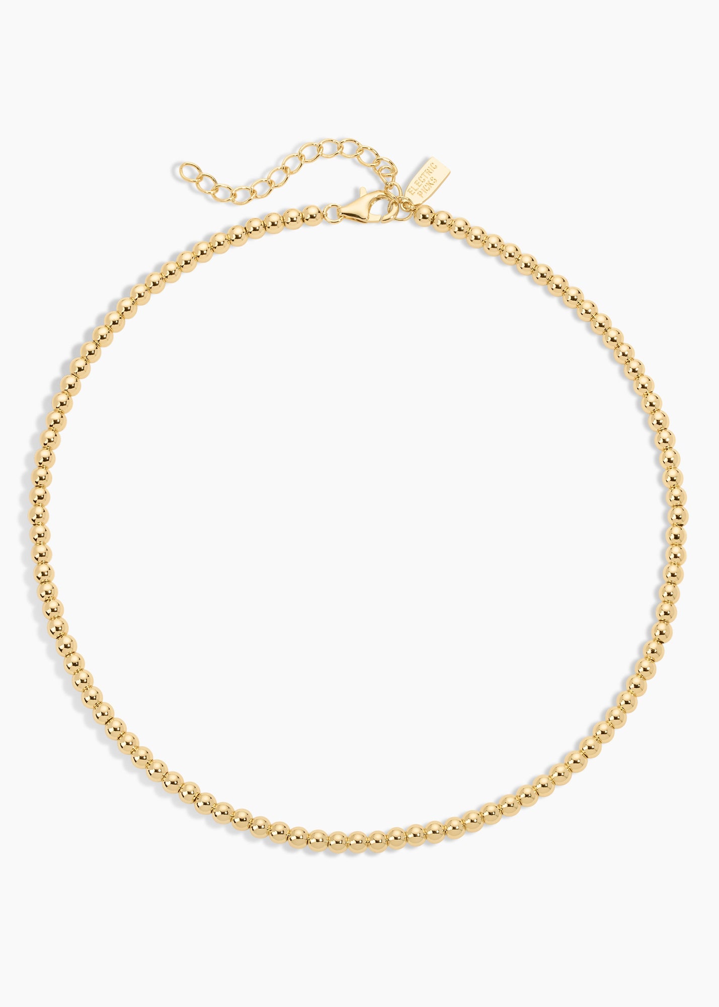 Beaded Necklace | 14K Gold Plated