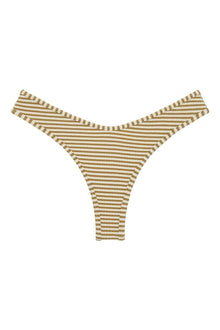 Lulu Bikini Bottom | Neutral Stripe