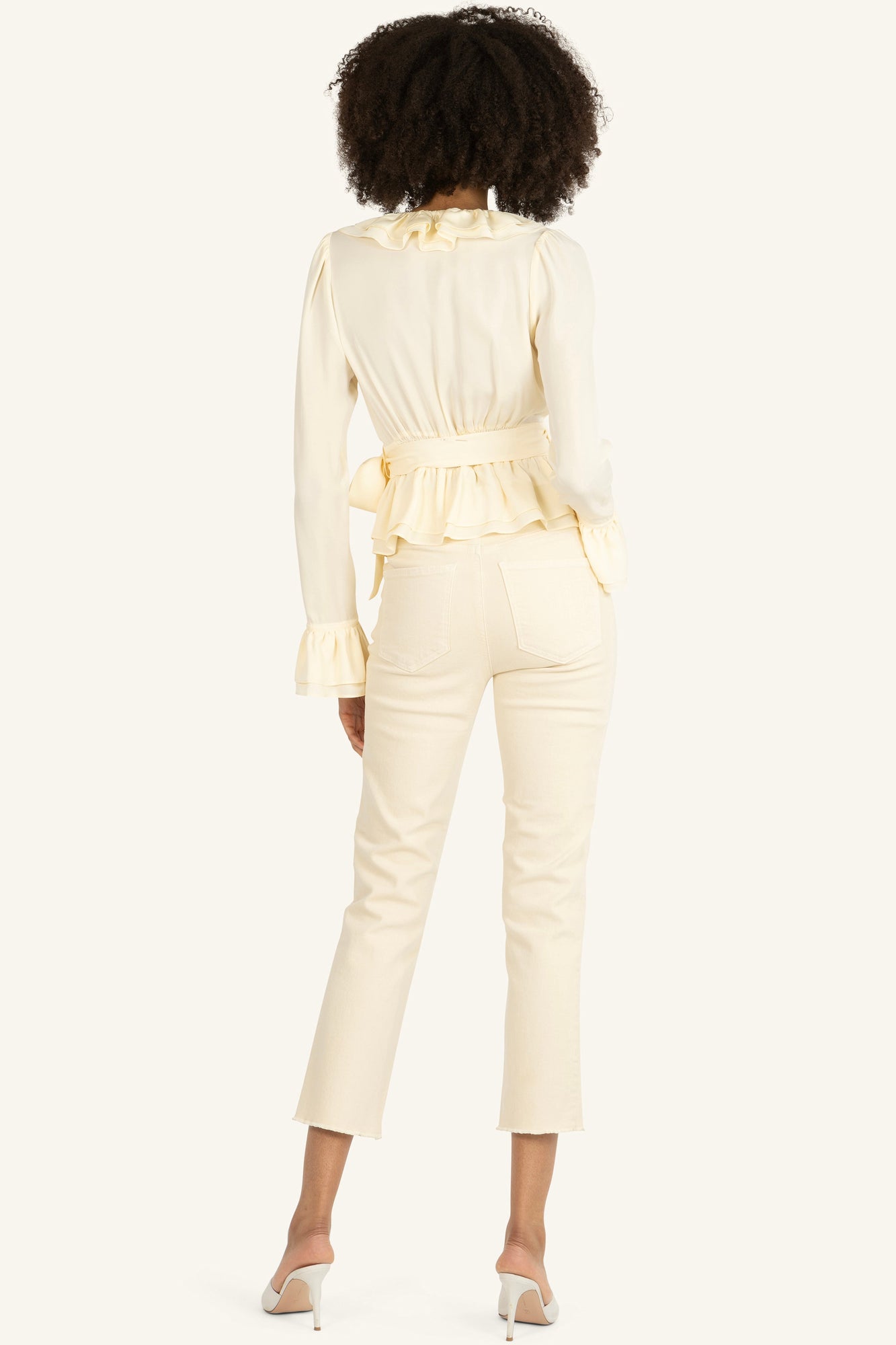 Noelle Blouse | Creme