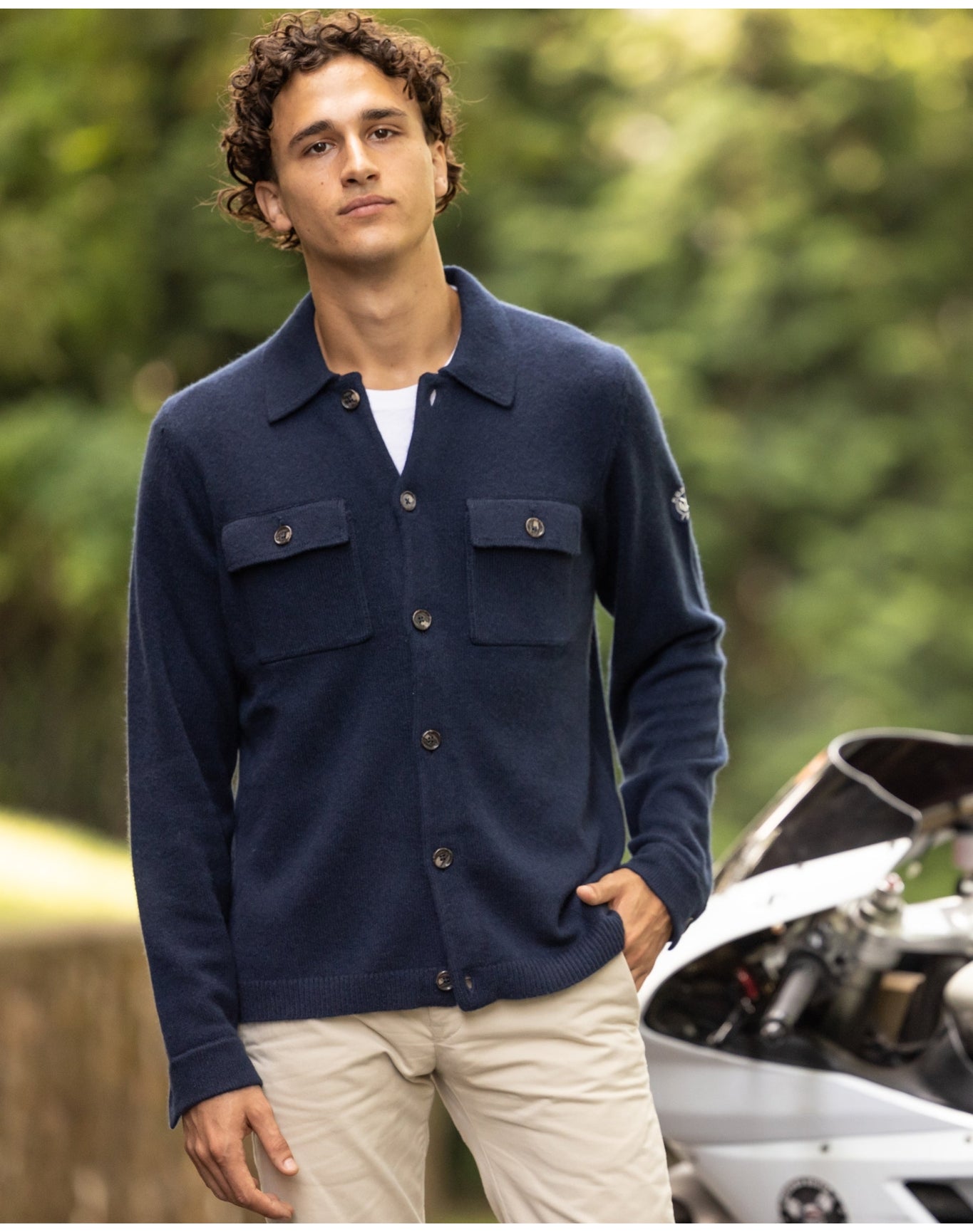 Nomad1942 | Men | Bruckner Shirt Jacket | Midnight