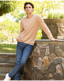 Nomad1942 | Men | Men's Crewneck Sweater | Camel