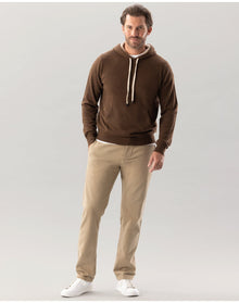 Nomad1942 | Men | Morningside Cashmere Hoodie | Mocha