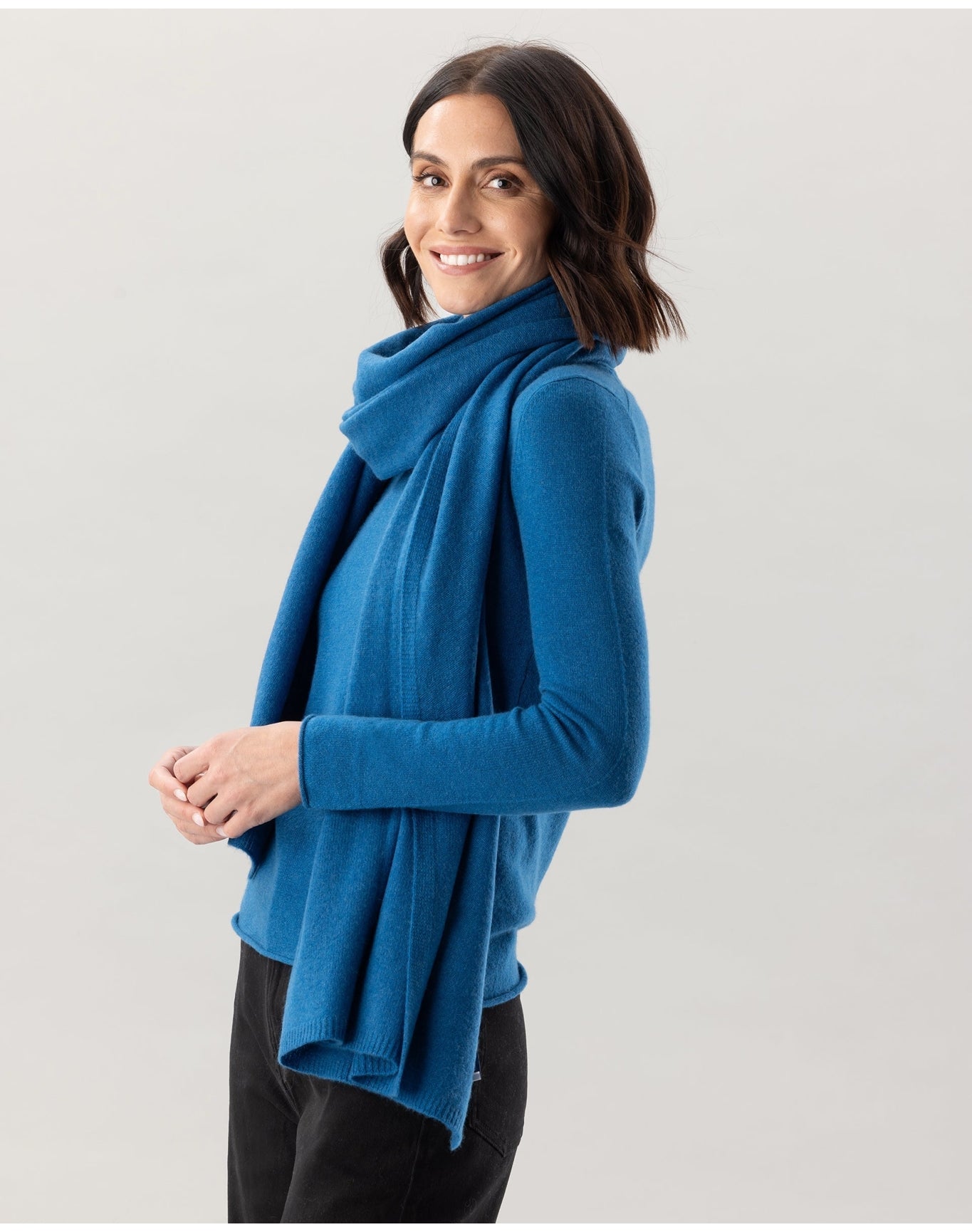 Nomad1942 | Unisex | Kennedy Cashmere Travel Wrap | Teal