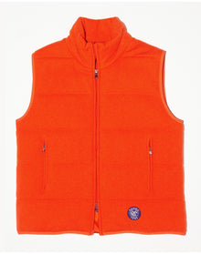 Nomad1942 | Unisex | Magnolia Quilted Vest | Tangerine