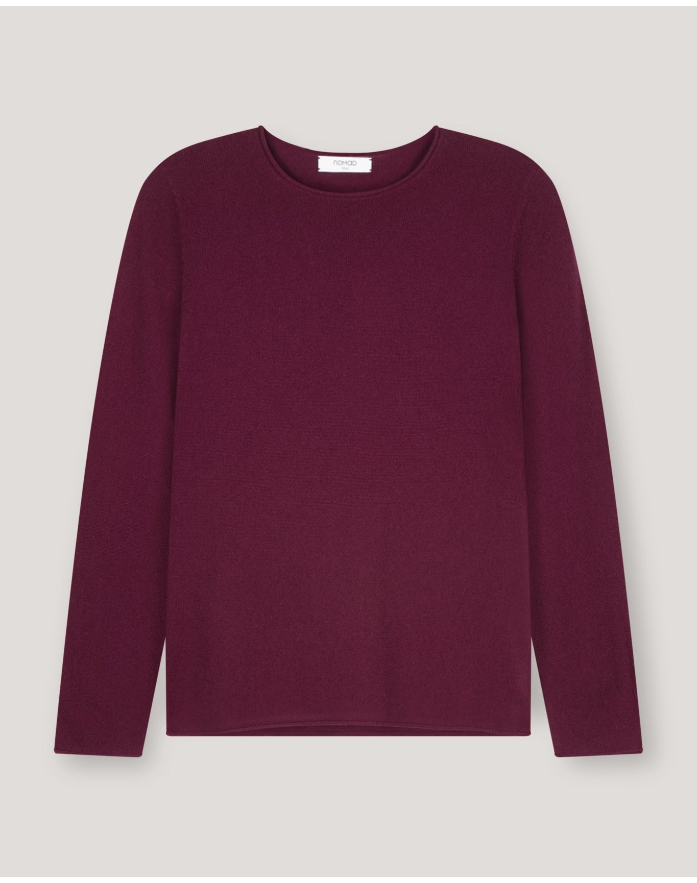 Nomad1942 | Women | Women's Crewneck Sweater - Jewel Tones | Burgundy