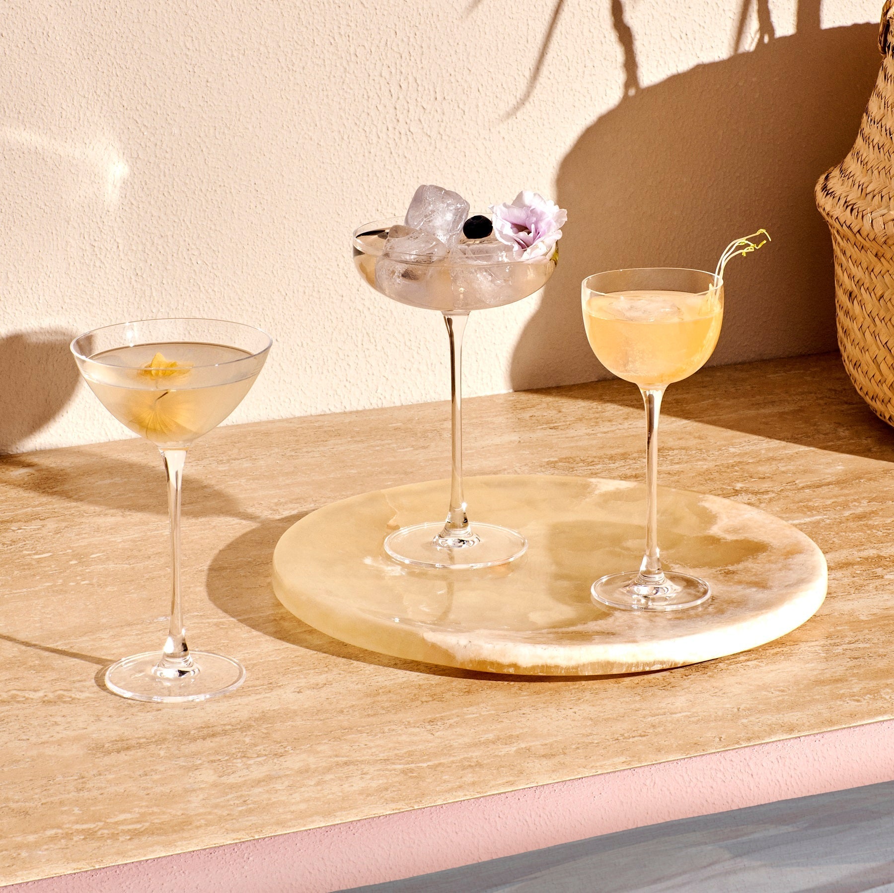 Savage Coupe Glasses | Clear Crystal | Set of 2