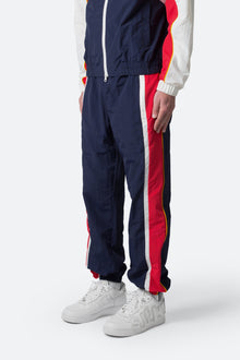 Nylon Track Pants | Red x White x Blue