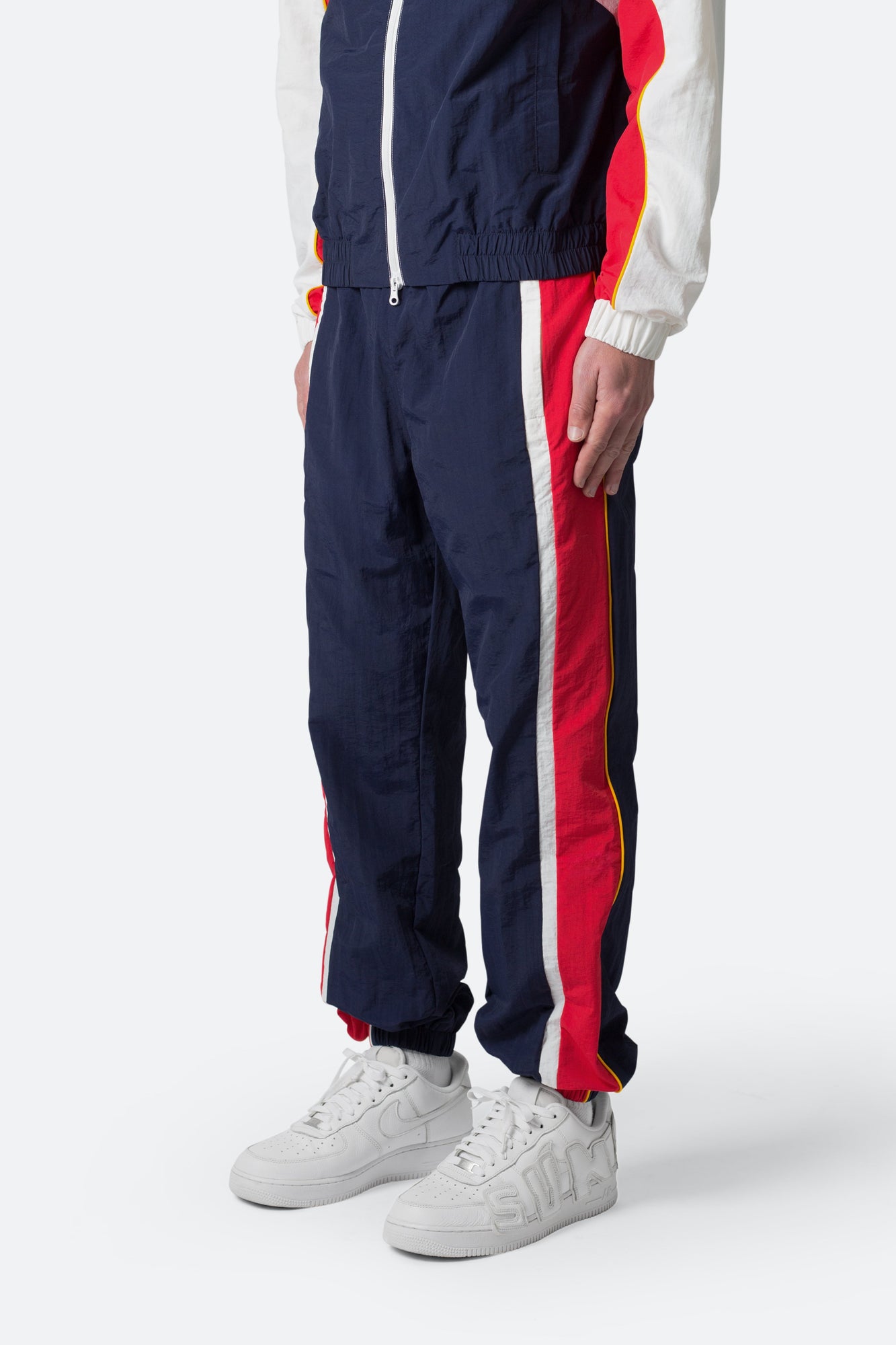 Nylon Track Pants | Red x White x Blue
